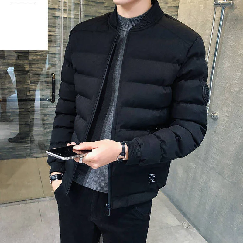 Fashion Men\'s Down Jackets White Duck Hig Quality Warm Business Winter Clothing Casual Coat Male Parka Overcoat Gray Black Navy