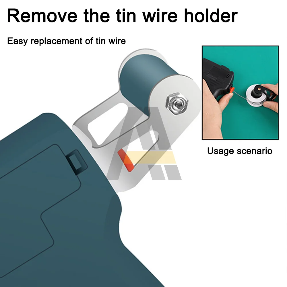 Saldatore a riscaldamento interno portatile 80W 220V invia automaticamente lo strumento di riparazione della saldatura della saldatura della pistola