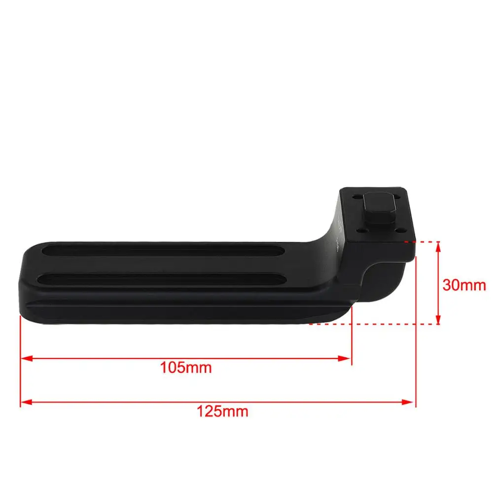 Haoge LF-N345 Replacement Lens Foot for Nikon AF-S 600mm f/4E FL ED VR fit Arca