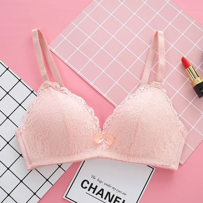Women Multi Color Sexy Underwear Seamless Bras Thin Push Up Lingerie Wireless Brassiere ABC Cup Big Top Bralette Girl Fashion