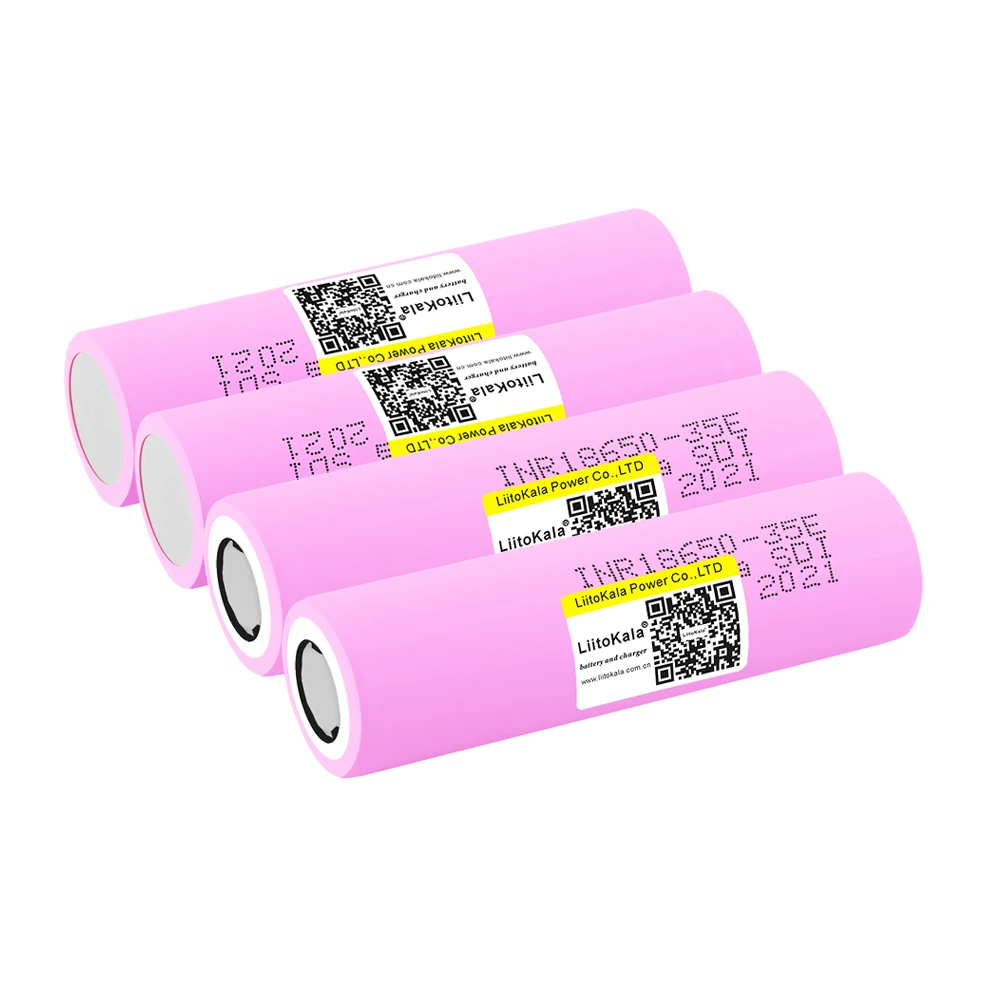 2021 nowy oryginalny LiitoKala INR18650 35E 3.7V 3500mAh 20A rozładowania INR18650 35E 18650 baterii litowo-jonowej 3.7v akumulator