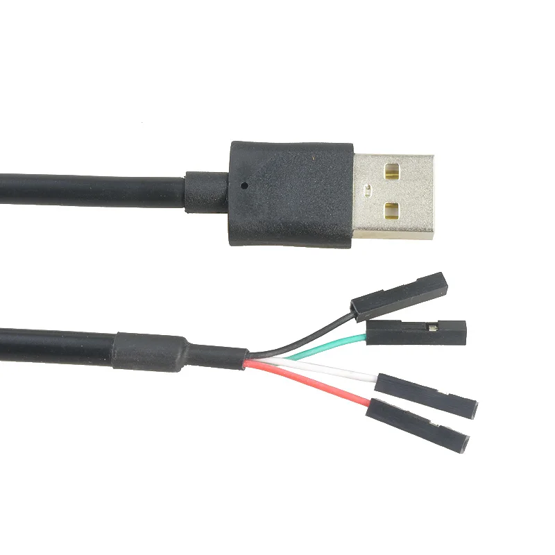 USB2.0 A male TO 2,54mm shell 1P * 4 Female, USB к DuPont cable 0,3 m