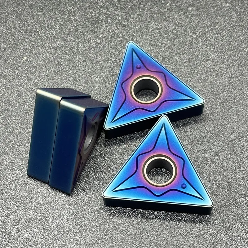 Di alta qualità TNMG220404 TNMG220408 nano blu utensili per tornitura CNC accessori per macchine utensili utensile da taglio lama di tornitura tnmg 220408
