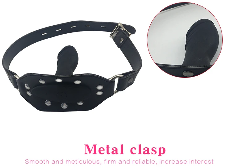 BDSM Inflatable Silicone Mouth Gag Fetish Lock Bondage Strap On Mouth Plug Shame Training Stuffed Adult Flirting Sex Toys Women