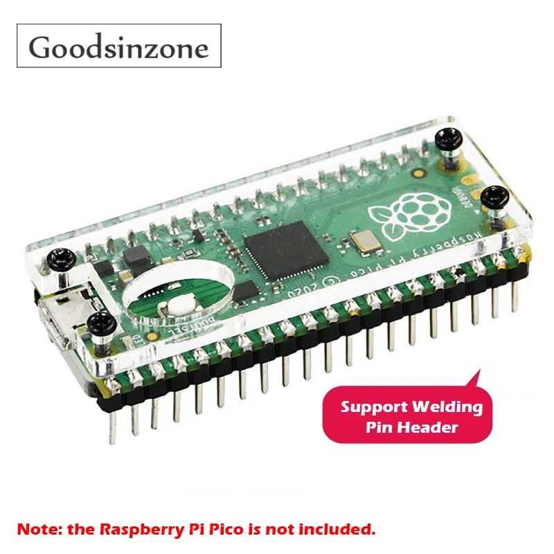 

Прозрачный акриловый защитный чехол для Raspberry Pi Pico