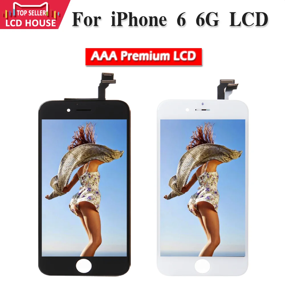 AAA LCD Display For iPhone 6 6G Screen Replacement Touch Digitizer Pantalla 4.7