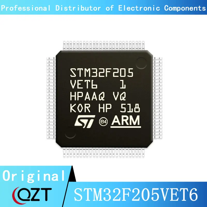 

10pcs/lot STM32F205 STM32F205VE STM32F205VET6 LQFP-100 Microcontroller chip New spot