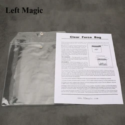 Super Force Bag (Clear)  Magic Tricks Magician Amazing toys Close-up Street Illusion Accessories Mentalism Gimmick Props