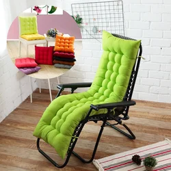 Long Cushion Recliner Chair Cushion Thicken Cushion Long Chair Couch Seat Cushion Pads Garden Lounger Mat