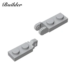 Little Builder Building Blocks Technological Parts 1x2 Single Side with Hinge Plate Compatible With Brands kids Toy 44302+44301