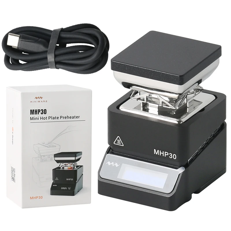 MHP30 Mini Piastra Calda Preriscaldatore 30*30mm Area di Riscaldamento Tavolo di Riscaldamento a Temperatura Costante Strumento di Riscaldamento
