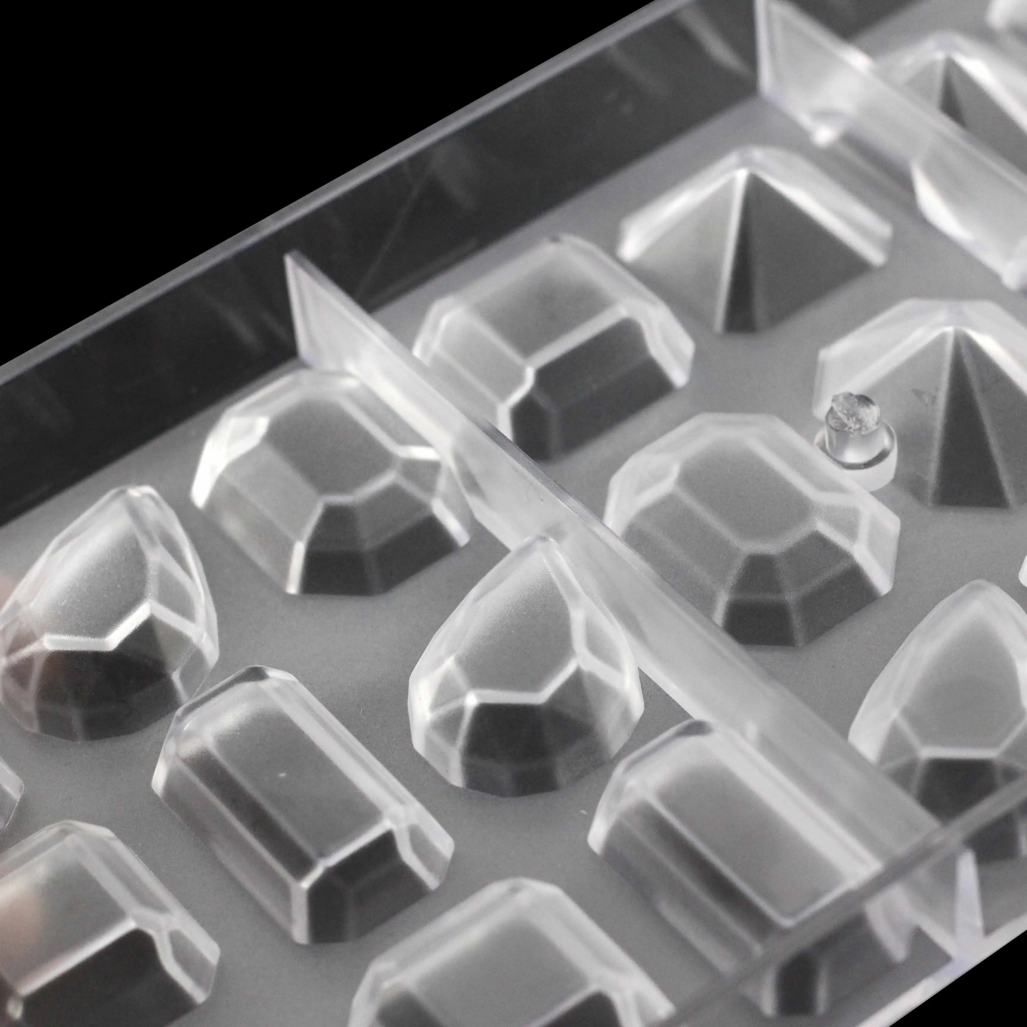 Diy Gem Shape Polycarbonate Chocolate Mold, Baking Candy Confectionery Tool Baking Candy Cake Decoration Chocolate Mold image 4