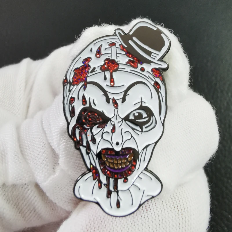 Terrifier enamel pin