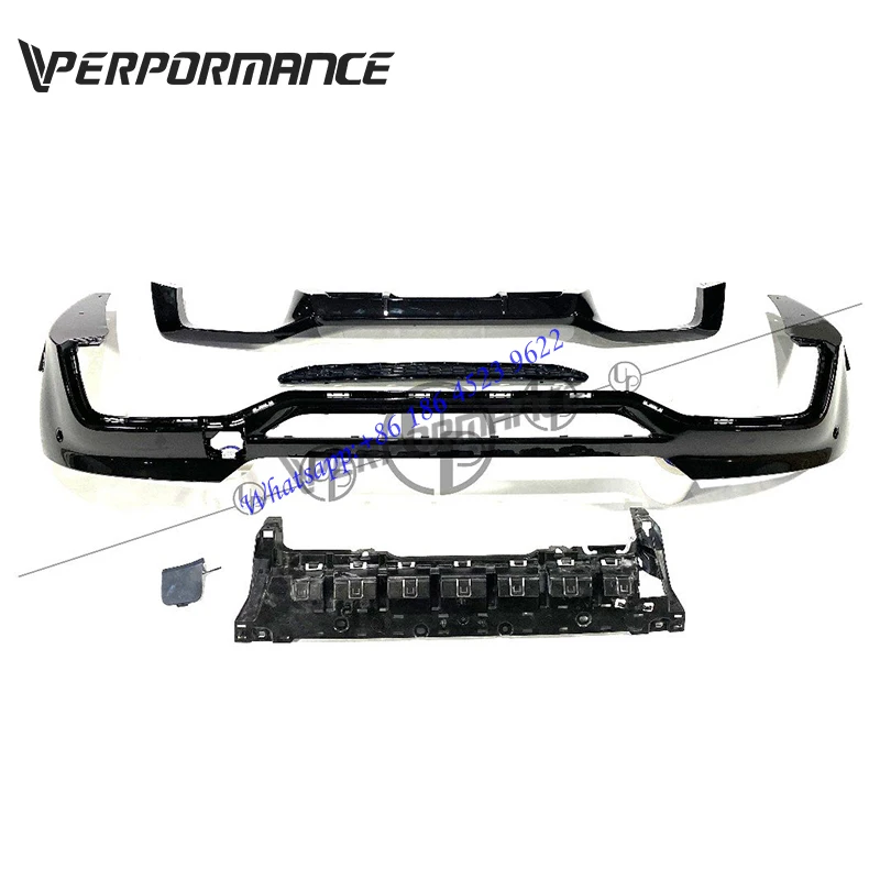 G02 X4M rear diffuser for x4 g02 2019y PP material rear lip M style diffuser for X4 G02