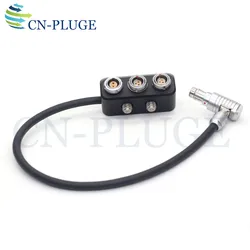 ARRI/SONY Cinealta Camera Start/Stop And Power. RS 3Pin Elbow To Dual RS 3-Pin Female Connector And 0B 2-Pin Female Power Distr