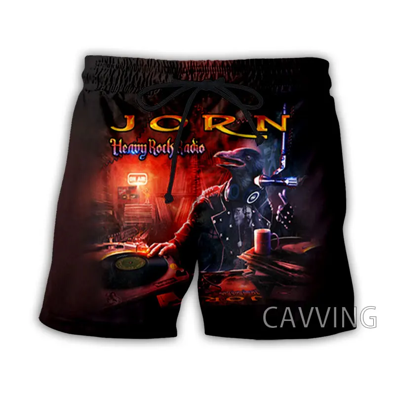 CAVVING 3D Printed  Jorn Band  Summer Beach Shorts Streetwear Quick Dry Casual Shorts Sweat Shorts for Women/men