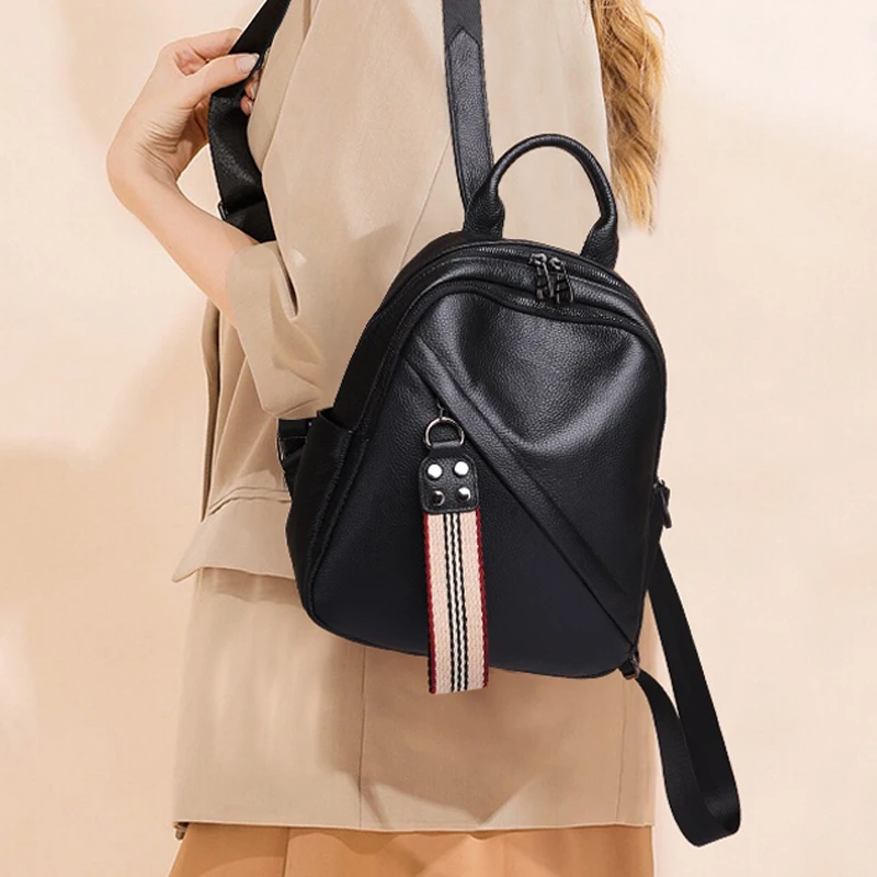 Genuine leather HandBags New 2022 Trend Famous Brand Backpack Designer Handbags High Quality shoulder bag fashion backpack