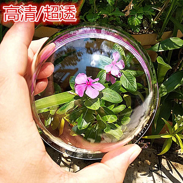 4 Inch CCTV Replacement Acrylic Clear Cover Surveillance Hikvision Cameras Security Dome Protector Housing Transparent Case