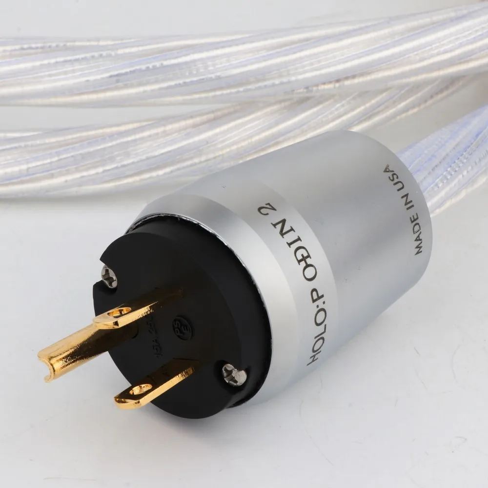 Norodst ODIN 2 Reference 7n Silver plated Schuko Power Cord Cable EU Plug Power Cable hi-end supply cable