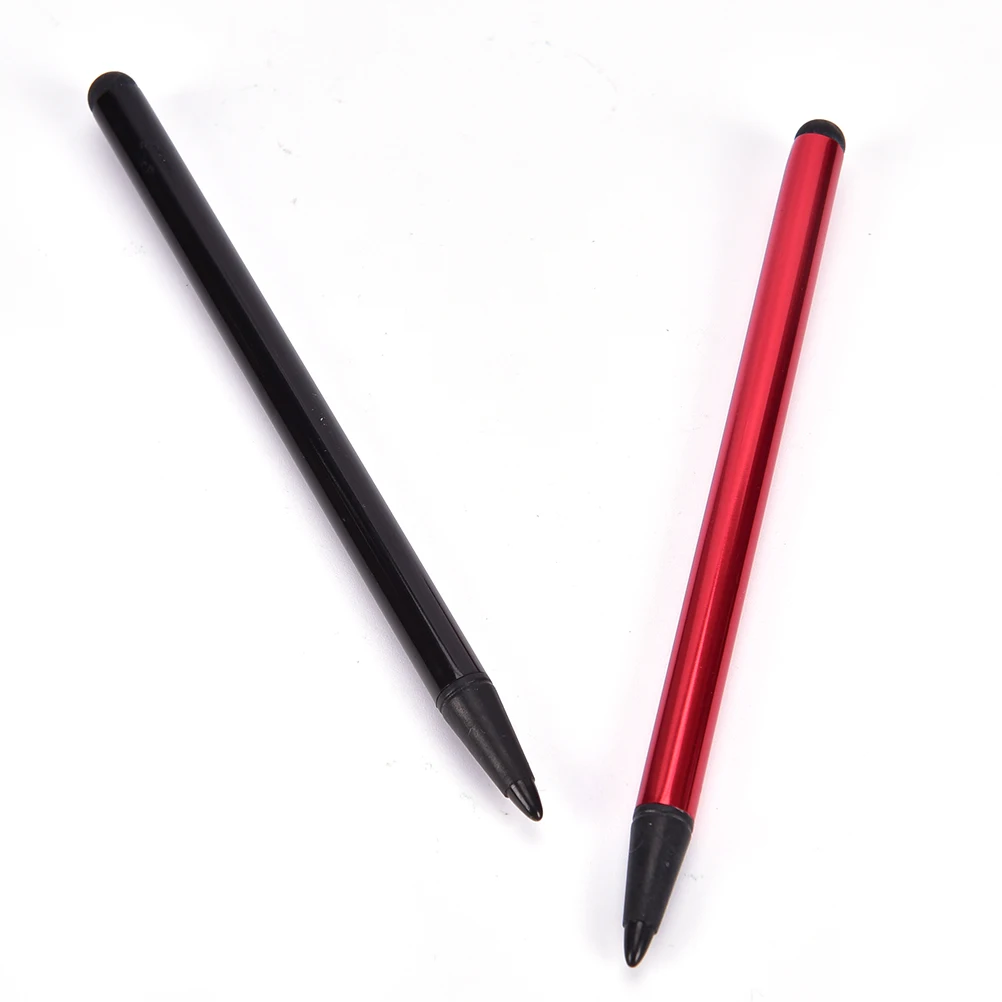 1pc 2 in 1 Capacitive Resistive Pen Touch Screen Stylus Pencil for Tablet iPad Cell Phone PC Capacitive Pen