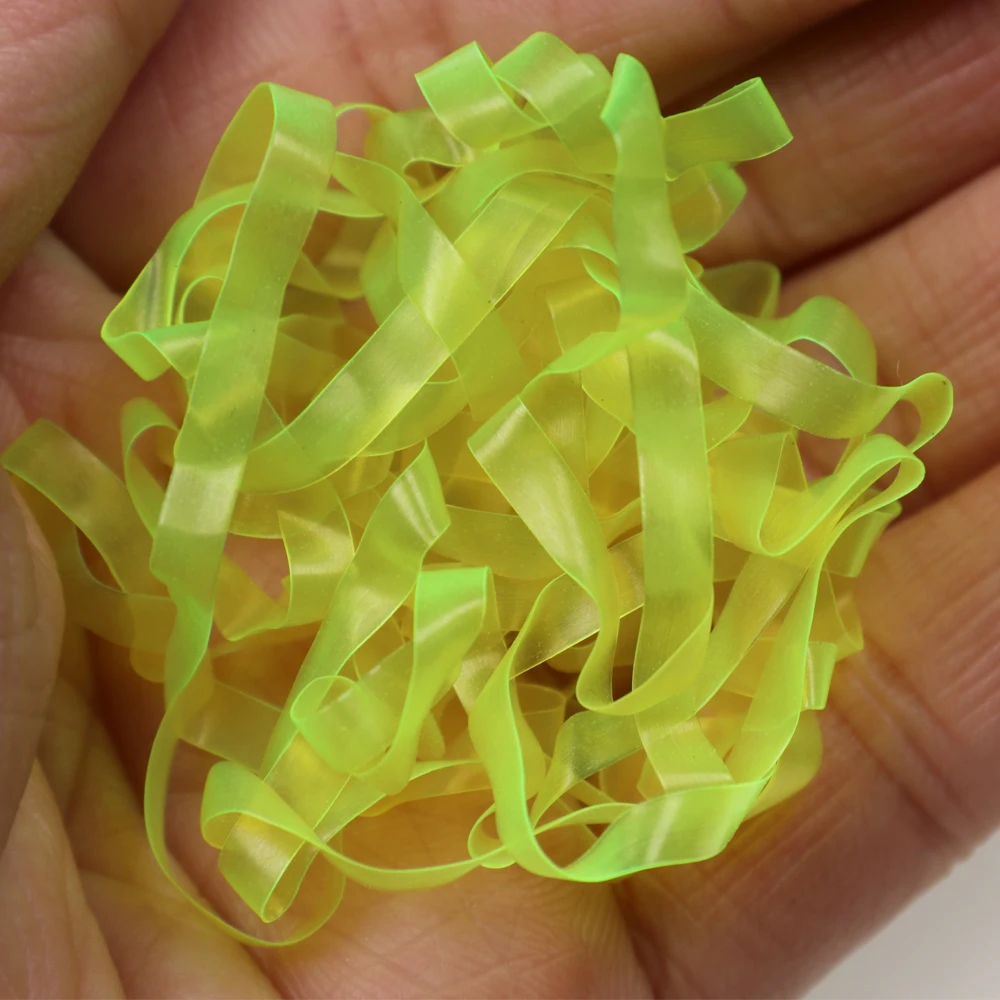 Cinta de respaldo elástico para camarones Ninfa Scud fluorescente - imagen 2
