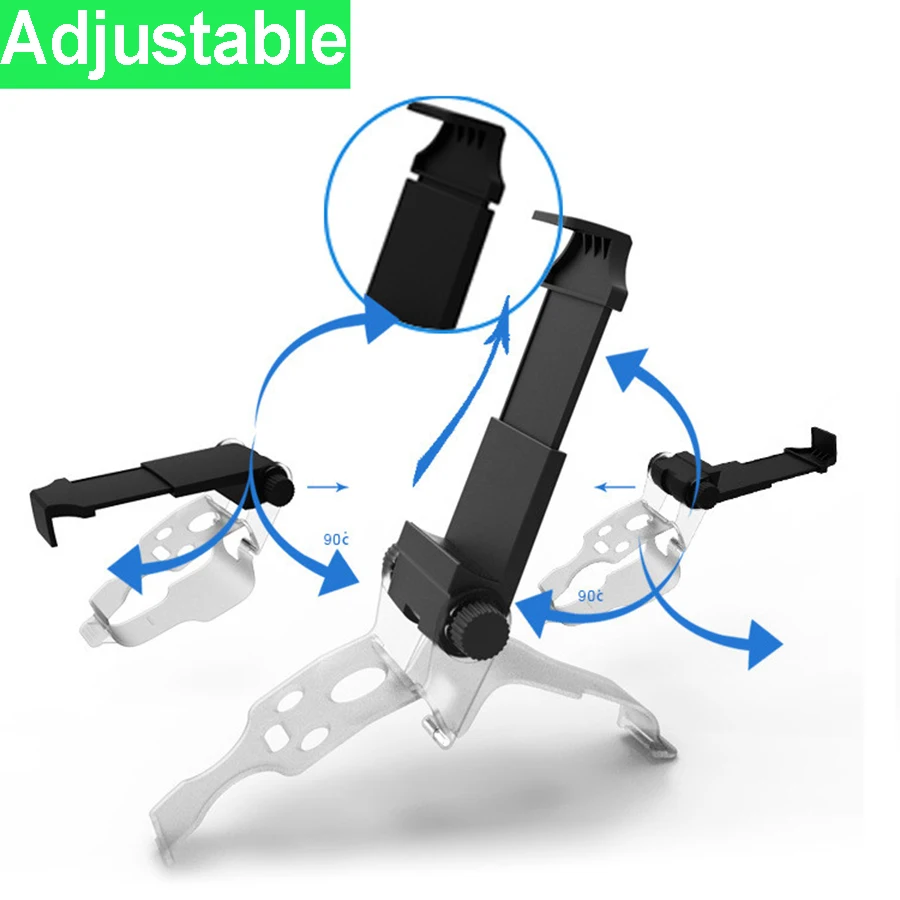 คอนโทรลเลอร์ไร้สาย180องศาปรับมุม6นิ้วโทรศัพท์มือถือสำหรับX-One Series X Gamepad