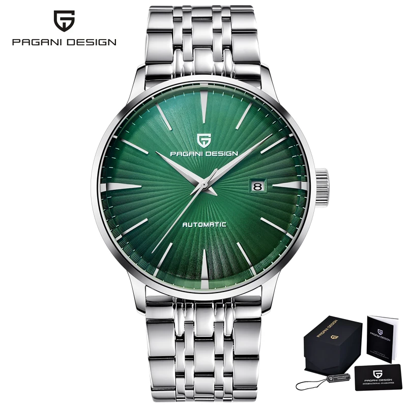 PAGANI DESIGN Fashion Mechanische Männer Uhr 100M Wasserdicht klassische Marke Luxus Automatische Business männlichen armbanduhr Sport Uhr