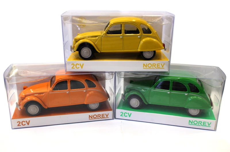 NEW 1/43 Scale 2CV Model Car Club 1979 Diecast Toys For Collection Gift