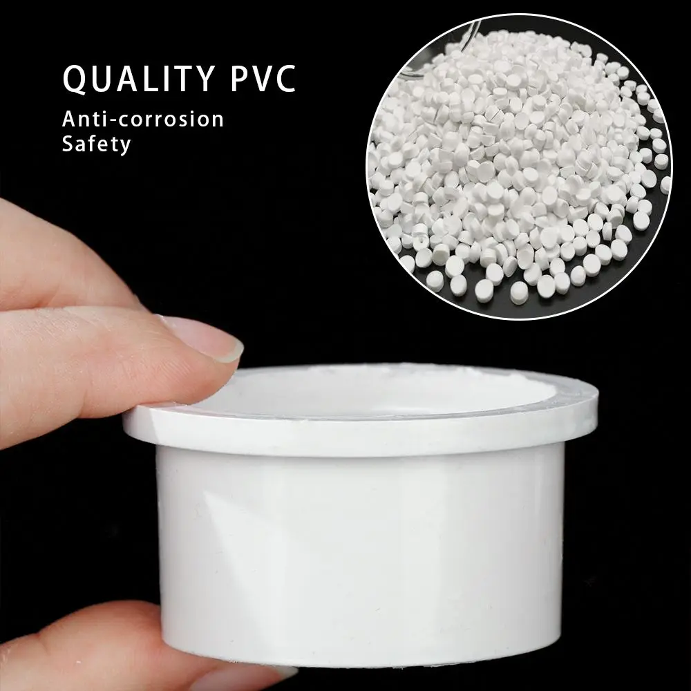 2/5Pcs Durable Anti-blocking Drainage Plumbing Fitting Rain Pipe Cap Simple Floor Drain Balcony Drainage Cover Tube Filter Net