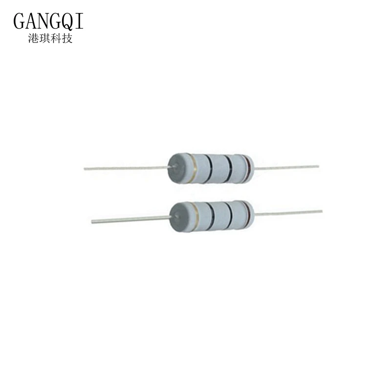 10pcs 5W Carbon Film Resistor 5% 1R ~ 1M 2.2R 10R 22R 47R 51R 100R 150R 470R 1K 4.7K 10K 47K 1 2.2 10 22 47 51 100 150 470 Ohm