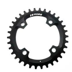 ZERONE Bicycle disc Chainring 94CD Round 34t 36t  tooth Narrow n Wide Ultralight Tooth Plate MTB Mountain Bike 94 BCD Chainwheel