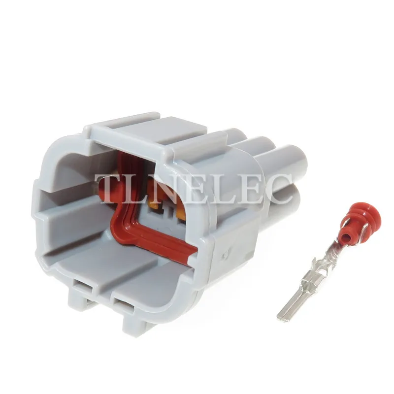 6188-0560 6189-1175 Sumitomo 6 PIN ชายหญิงสีเทากันน้ำ Auto Connector ไฟหน้าวิ่งกลางวันปลั๊กสำหรับ teana
