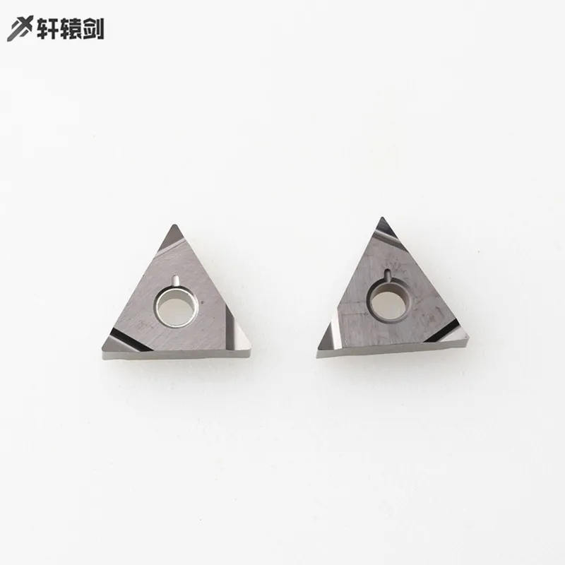 10PCS TNGG160404 R/L-F CT3000 External Turning Tool Cermet Grade Cemented Carbide