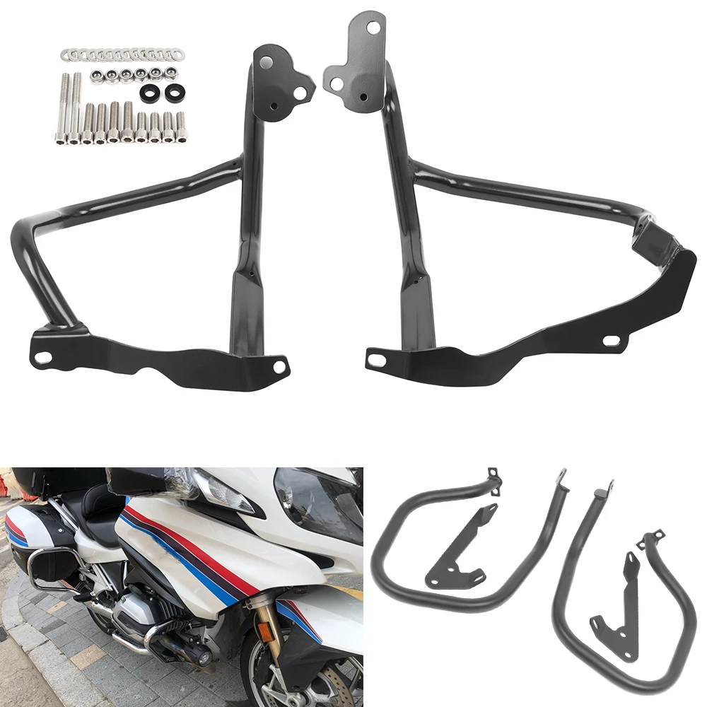 

Highway Crash Bars Bumper For BMW R1200RT R1200 RT R 1200 RT 2014-2020 2017 2018 Motorcycle Engine Guard Stunt Cage Protectors