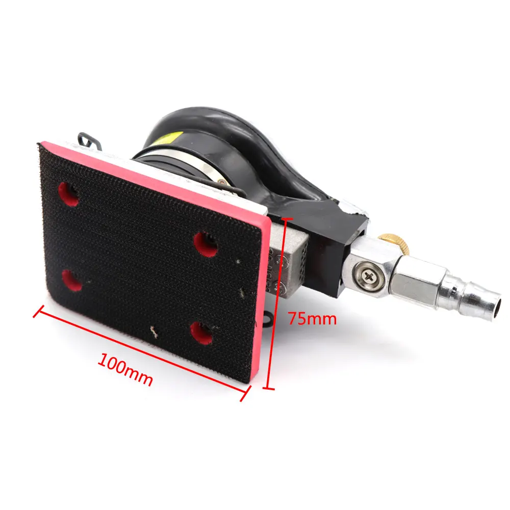 Pneumatic Air Sander Polisher Tool Square Car Interior Seat Polishing Machine Wood Grinder Polisher Grinding Machine