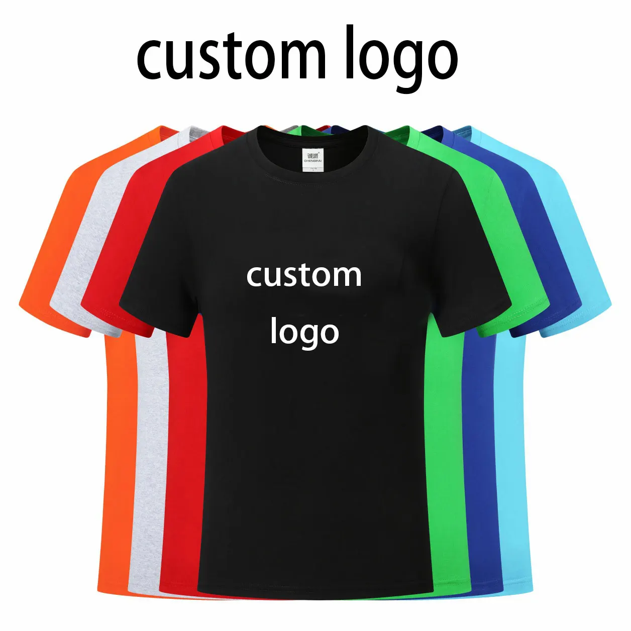 Custom LOGO T-Shirt Men's Women's Tops Short Sleeve Print Design  Event Giveaway