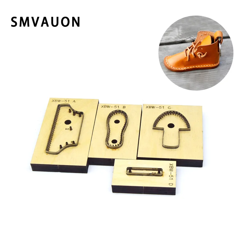 Leather Cutting Dies for DIY Shoes, Steel Stamping Mould, Handmade Tool, Get Well Metal Cutting Moulds, Japan