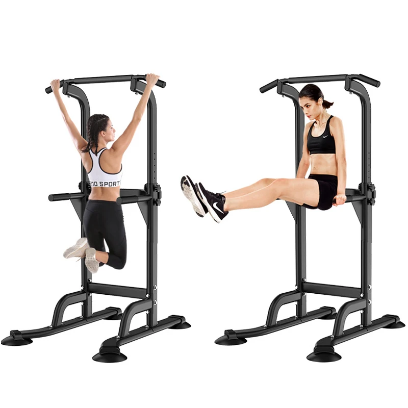 Home Gym Pull Up Station Power Tower Multifunction Strength Training Durable Single Parallel Bar Push Up Stand Fitness Equipment