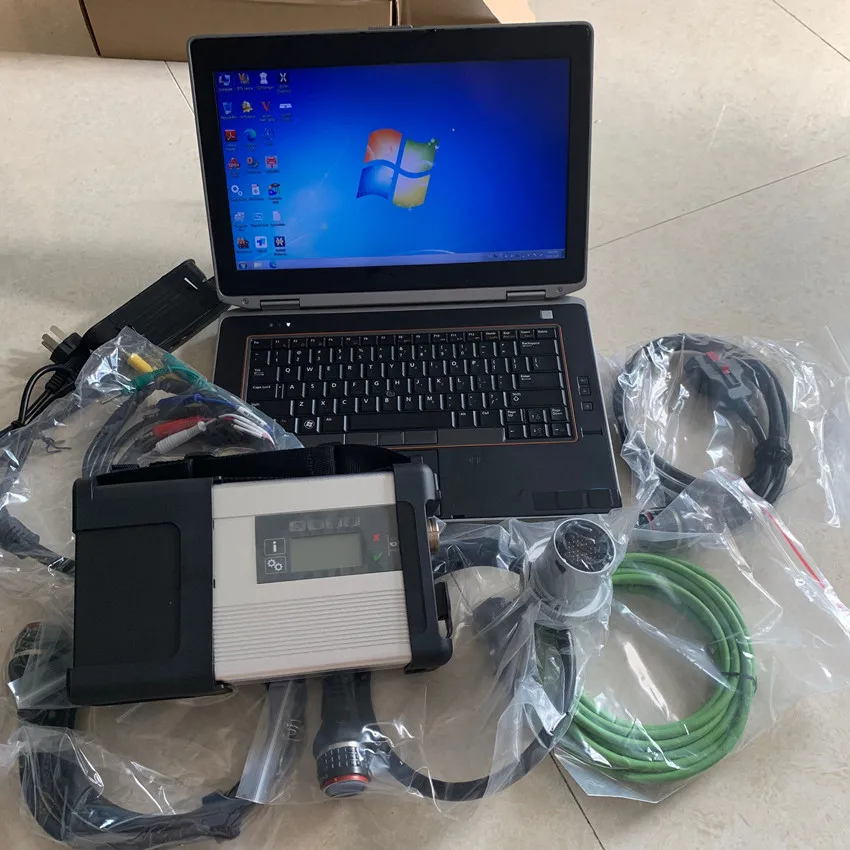 

Scanner Star Diagnosis Mb c5 Sd Connect WIFI Offline Software Hdd 320gb Laptop e6420 i5 4g Full Set for 12v 24v READY to Use