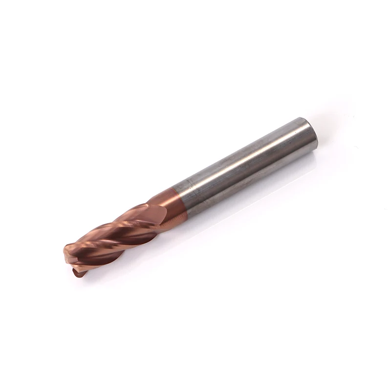 Imagem -05 - Augusttool Canto Raio Fresa Cnc r Bull Nose Fresa Carboneto de Tungstênio Aço Metal Roteador Ferramenta R0.5 r1 Flautas
