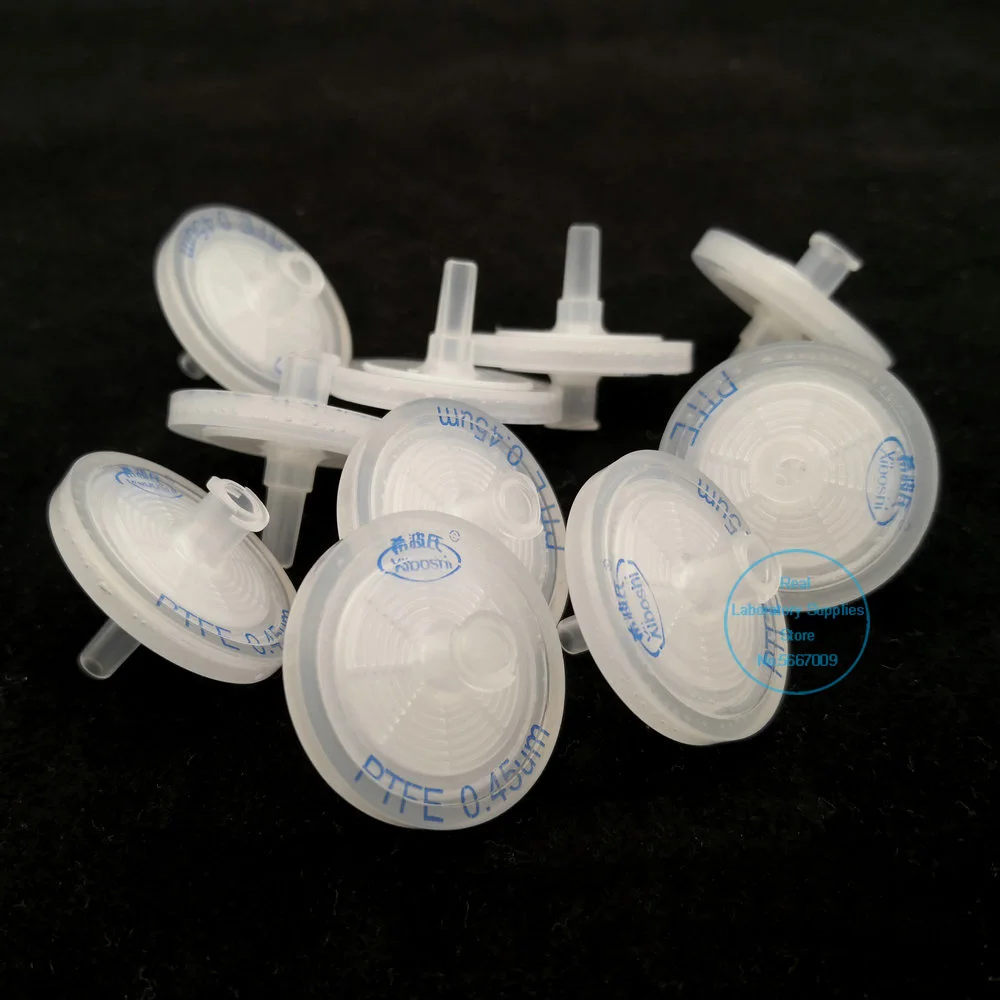 Imagem -06 - Filtro de ar Descartável com Membrana Ptfe Separação de Vapor de Água Filtro de Filtragem 0.2 um 0.45um 25 mm de Diâmetro 10 Pcs