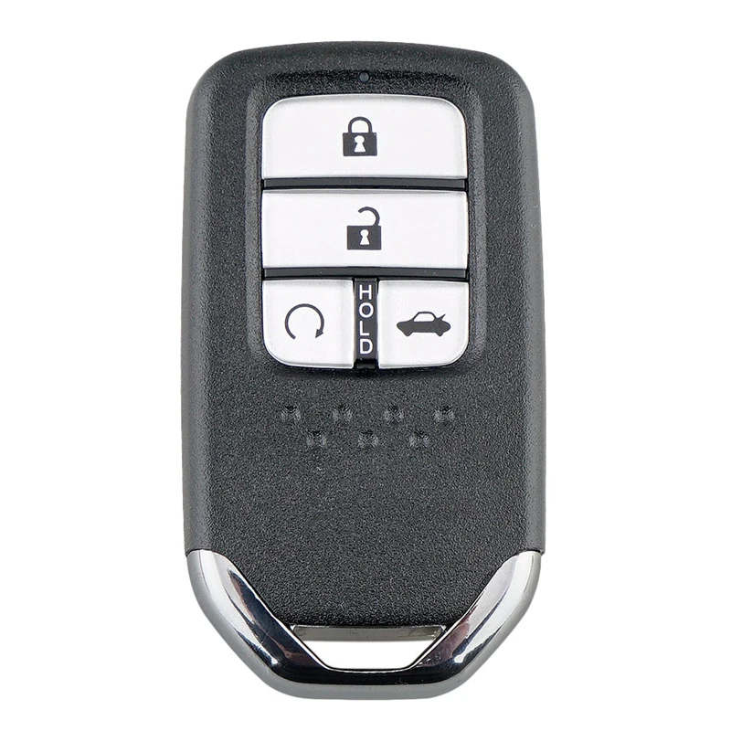 

Car Smart Remote Key 4 Buttons 43Hz ID47 Chip Fit for Honda Civic 2014-2017