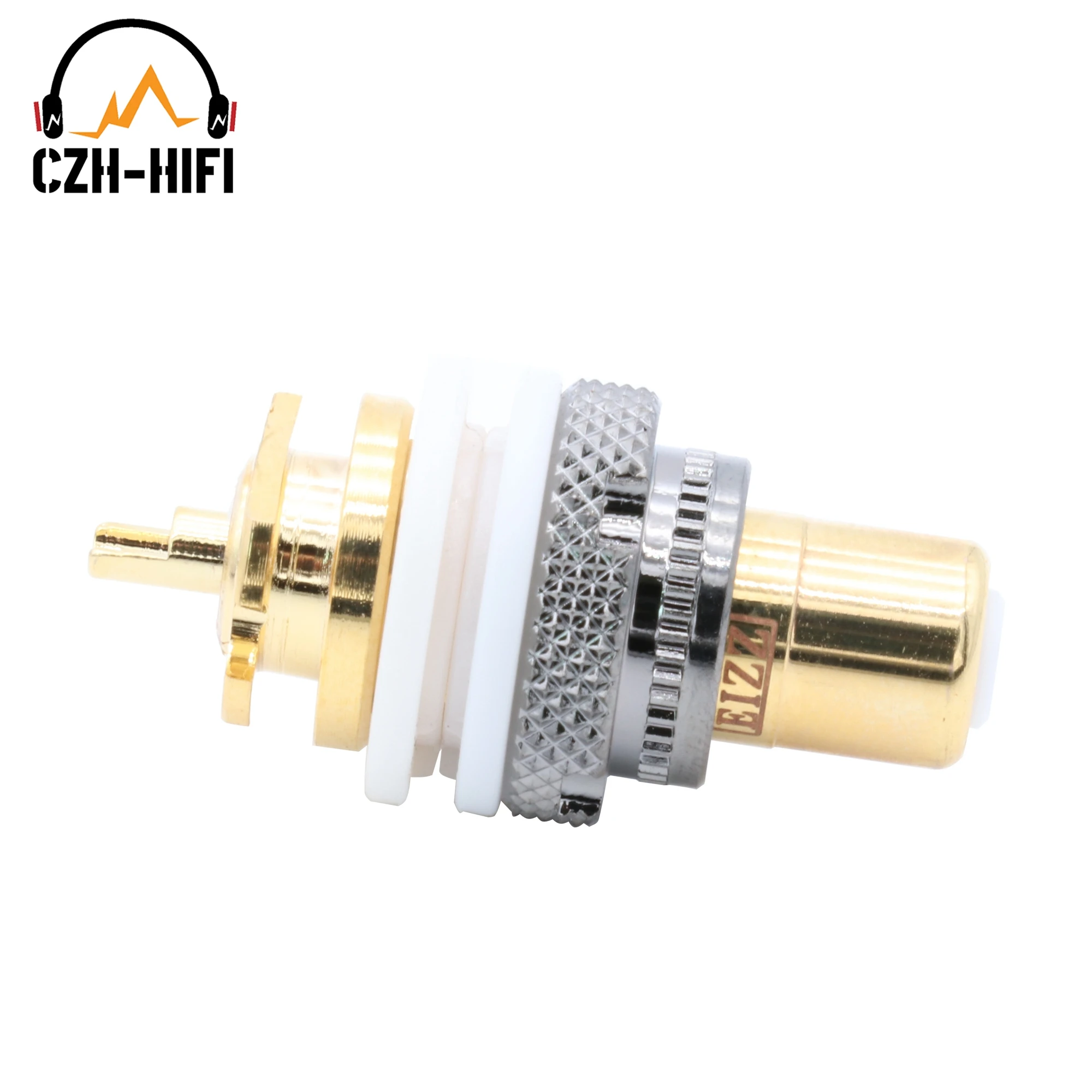 مكبر صوت HiFi من النحاس الأصفر EIZZ ، موصل مقبس أنثى ، مقبس RCA ، DAC ، مشغل CD ، مضخم صوت ، تلفزيون ، دي في دي ، هيكل ، حامل لوحة ، نهاية عالية