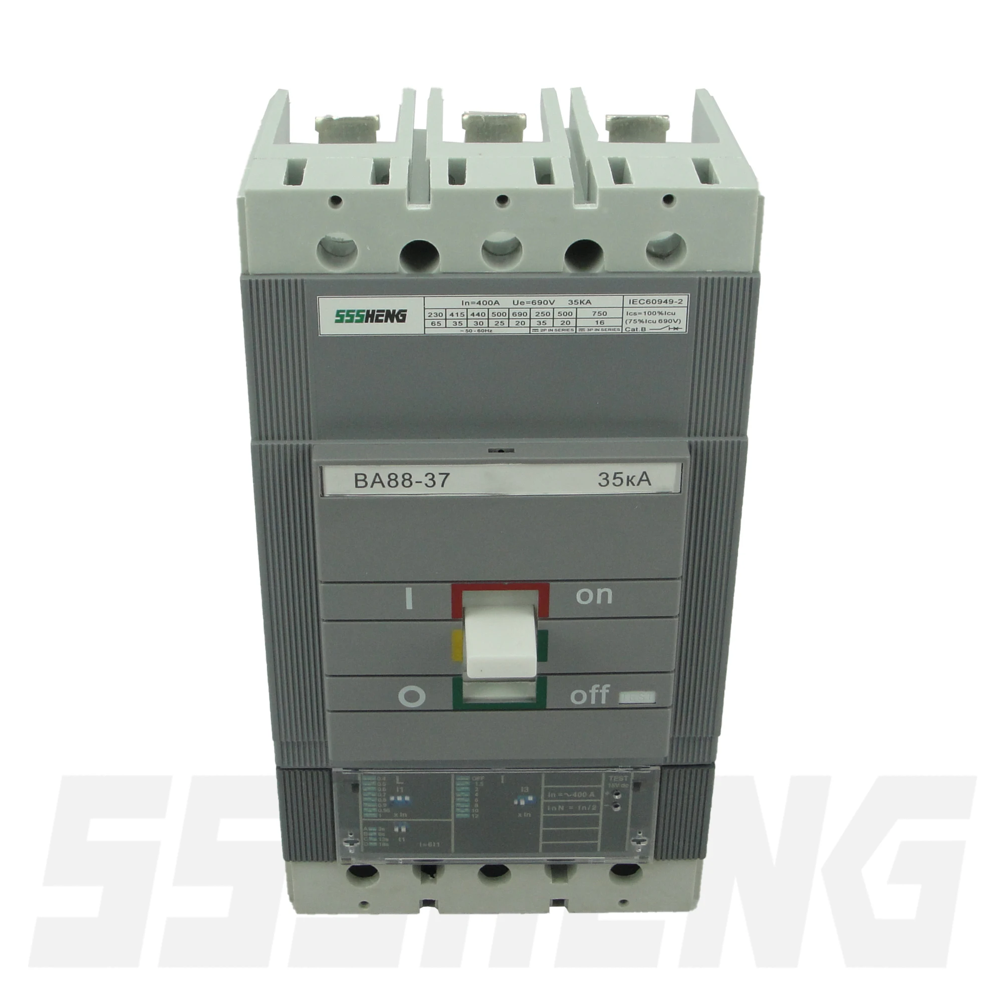 senheng electric BA88-37 400A 3pole BA88 MCCB tdm iek circuit breaker VA88 automatic circuit breaker