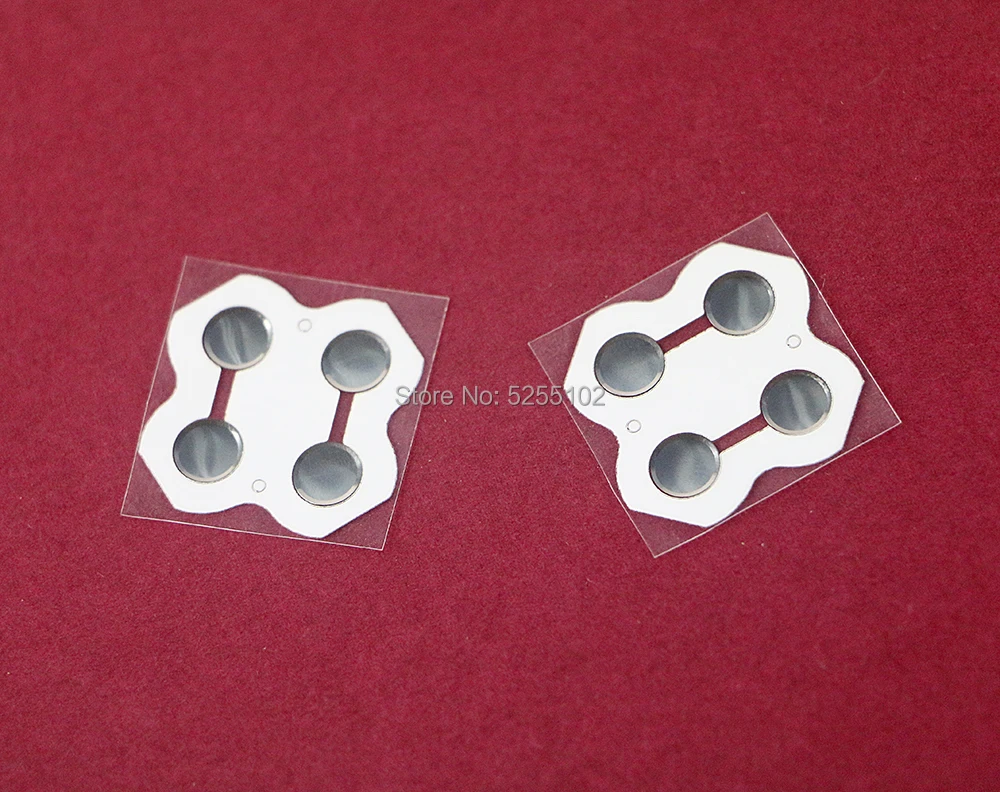 Película de mango izquierdo y derecho de 200 piezas para Nintendo NS Switch Controller D Pads d-pad Metal Dome Snap PCB board buttons