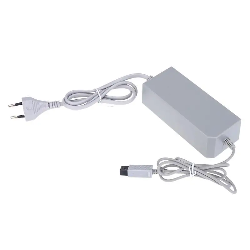 Adaptador de corriente AC 100-240V, cargador de 12V y 3,7a para Nintendo Wii, controlador de consola de juegos, enchufe europeo y británico