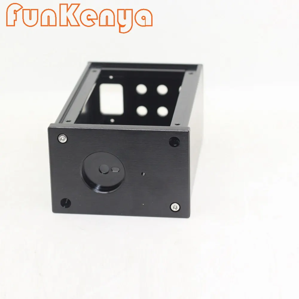 W100 H70 D260 Knob Preamplifier DAC Shell Aluminum Case Preamp DIY Power Amplifier Chassis Decoder Enclosure Headphone