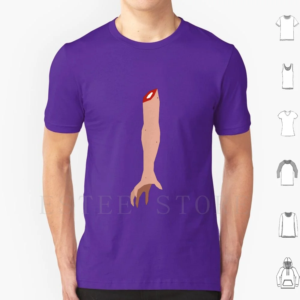 Arm T Shirt DIY Big Size 100% Cotton Arm Graphic Design Cannibal