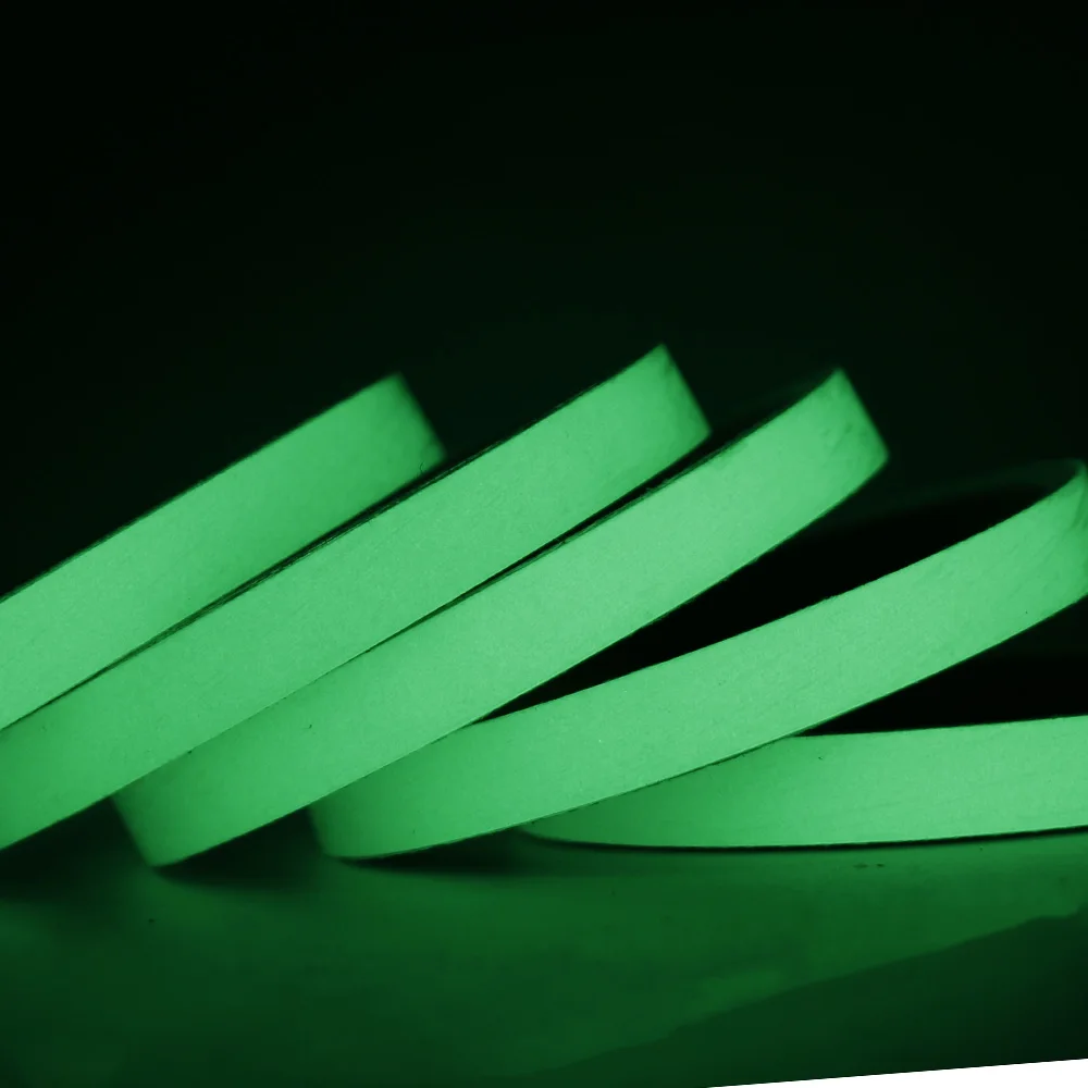 3M Luminous Fluorescent Night Self-Adhesive Glow In The Dark Sticker Tape  Safety Security Home Decoration Warning Tape 1pc image 3