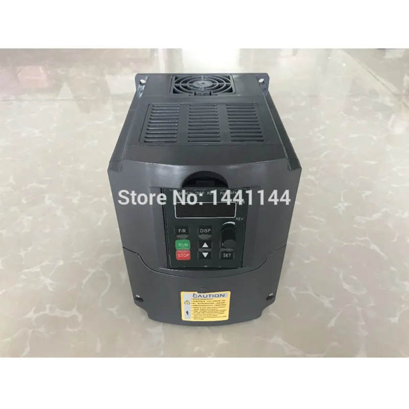 1.5KW/2.2KW/3KW 110V 220V 380V AC Variable Frequency Drive Converter VFD Converter Speed Controller inverter for CNC